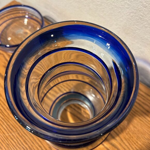 Blown Glass Candleholder from Cabo San Lucas - Picture 10 of 12